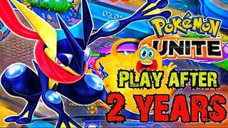 Play Pokemon Unite 🤯 After 2 years with Greninja 😱