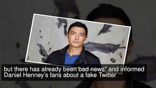 Daniel Henney Releases Official Statement Against False Social Media Account