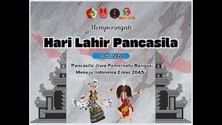 PENAMPILAN TARI DAERAH NUSANTARA - MEMPERINGATI HARI LAHIR PANCASILA -SMK 17 AGUSTUS 1945