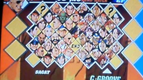 capcom vs snk 2 all characters & stages