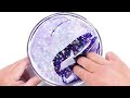【DIY】超絶綺麗なスーパーギャラクシーパキパキスライムの作り方【slime ASMR】