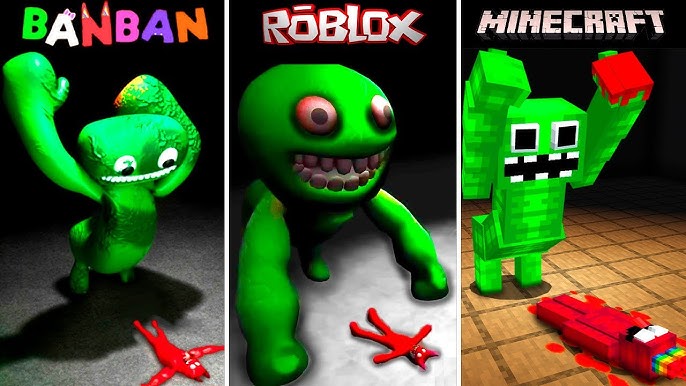 Evolution of Slow Seline in all games - Garten of Banban 2, Minecraft PE,  Roblox - All Jumpscares, Roblox