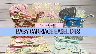 Oh Baby! | Anna Griffin Baby Carriage Easel Die Card Dies