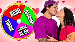 RULETA DE BESOS CON MI NOVIA !!