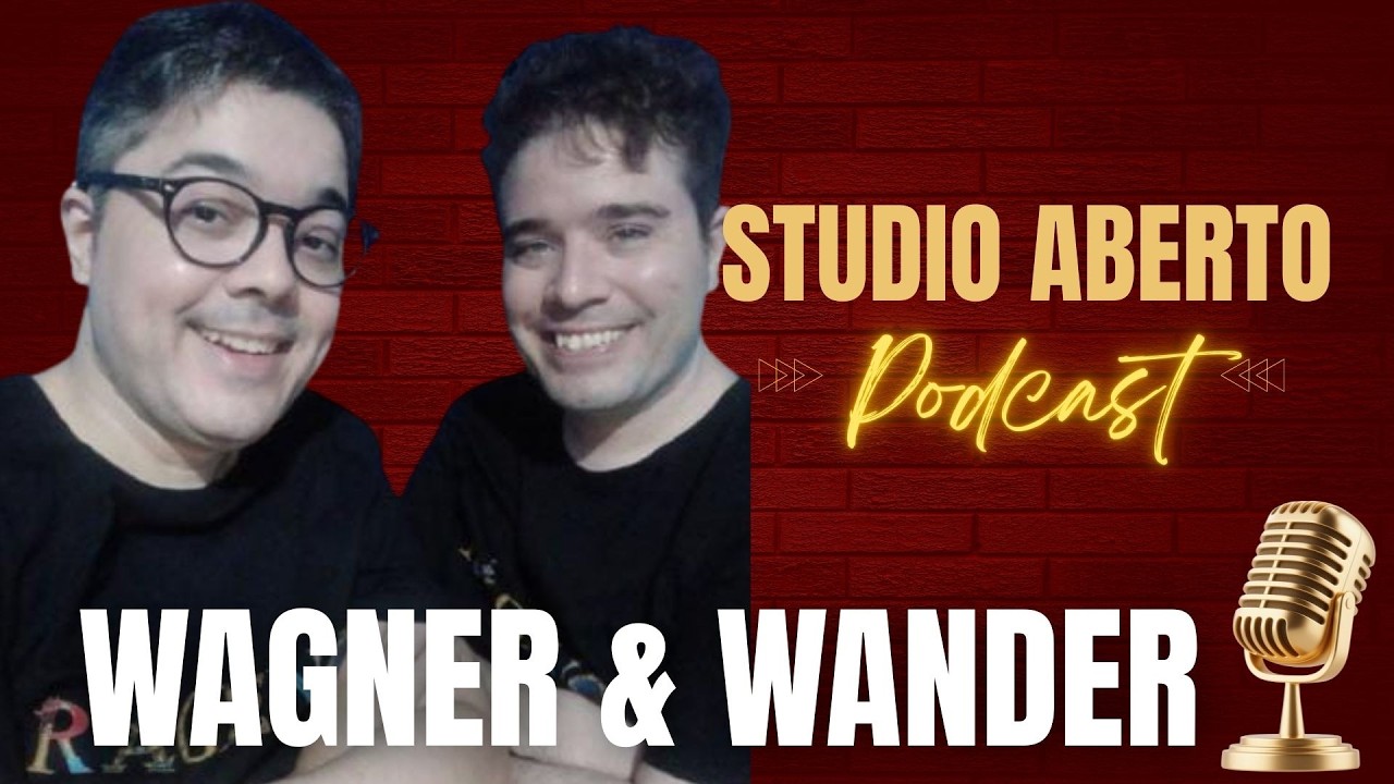 STUDIO ABERTO - WAGNER E WANDER - YouTube