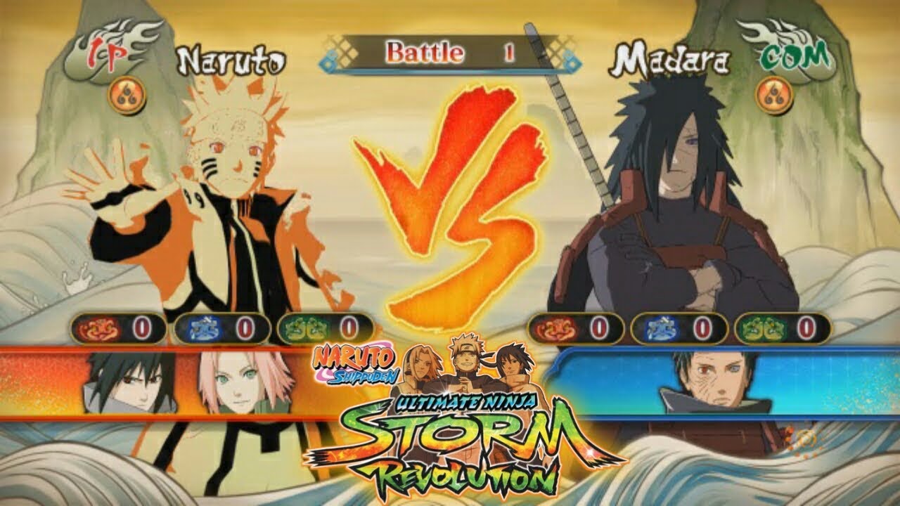 Naruto Vs Madara Naruto Shippuden Ultimate Ninja Storm Revolution Ps3 Youtube