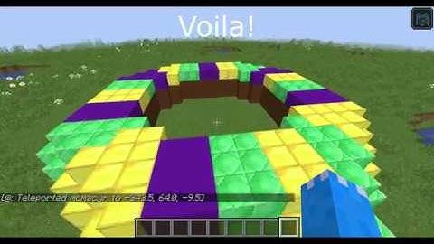 Minecraft Mardi Gras project