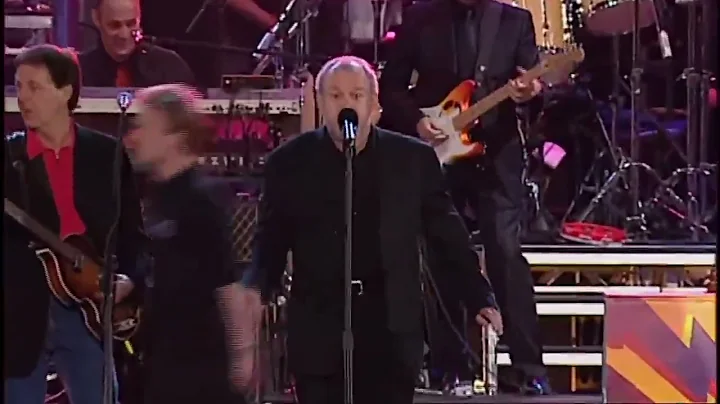 Queen + Beatles Live Brian May Paul McCartney Roger Taylor Eric Clapton Rod Stewart