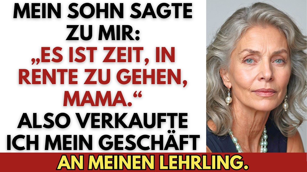 Mein Sohn sagte ich solle in Rente gehen. Also gab ich sein Erbe weg während er die Übernahme plante