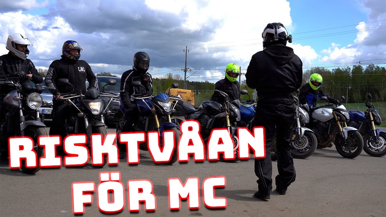 Riskutbildning 2 för MC (A, A1, A2) - När ska man boka risktvåan?