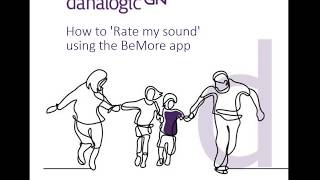 How to rate my sound using the BeMore app