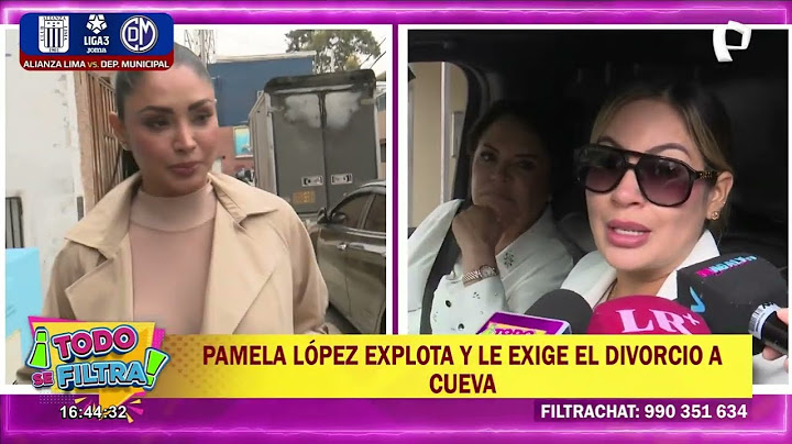 Pamela López a Pamela Franco: “Llegaste a la vida de Cueva como la amante que causó dolor”