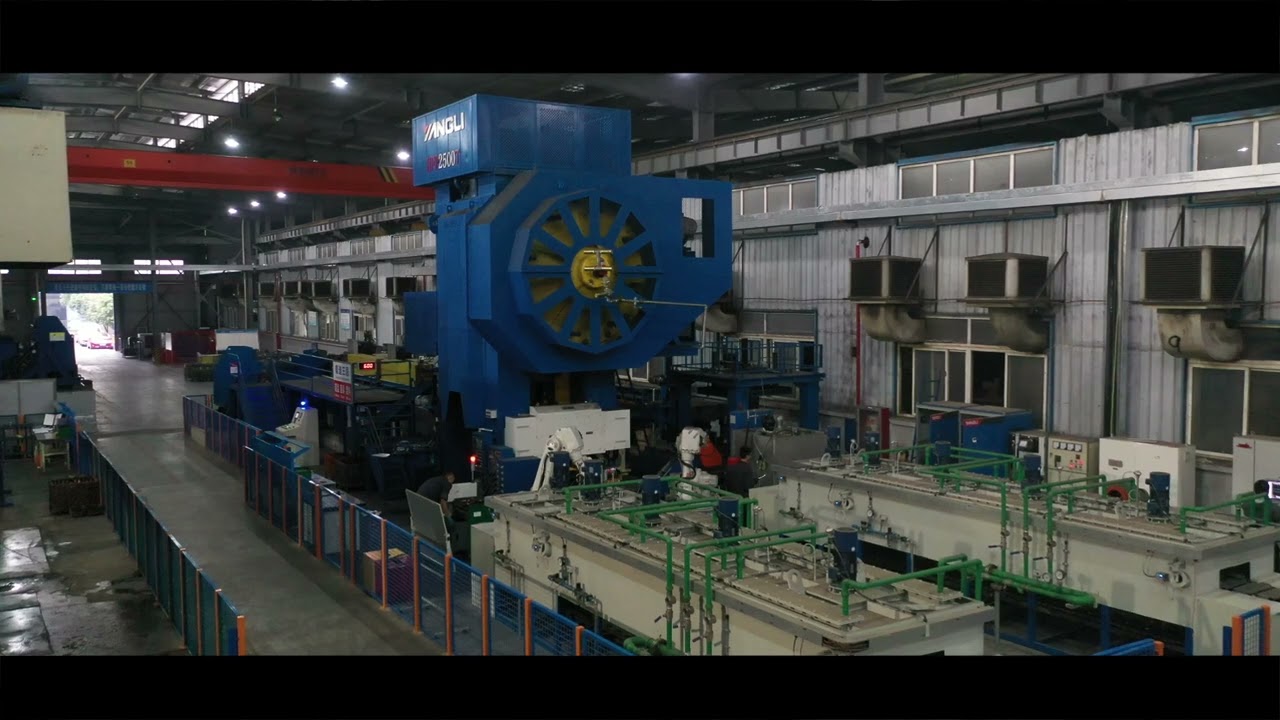 Hot Forging Production Line for Wheel Hub Bearing Components | HFP2500W & HFP1000T | YANGLI Group