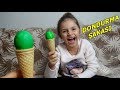 Lina Babasına Boyalı Yumurtadan Dondurma Şakası Yaptı | Ice Cream Videos Funny Kids Video