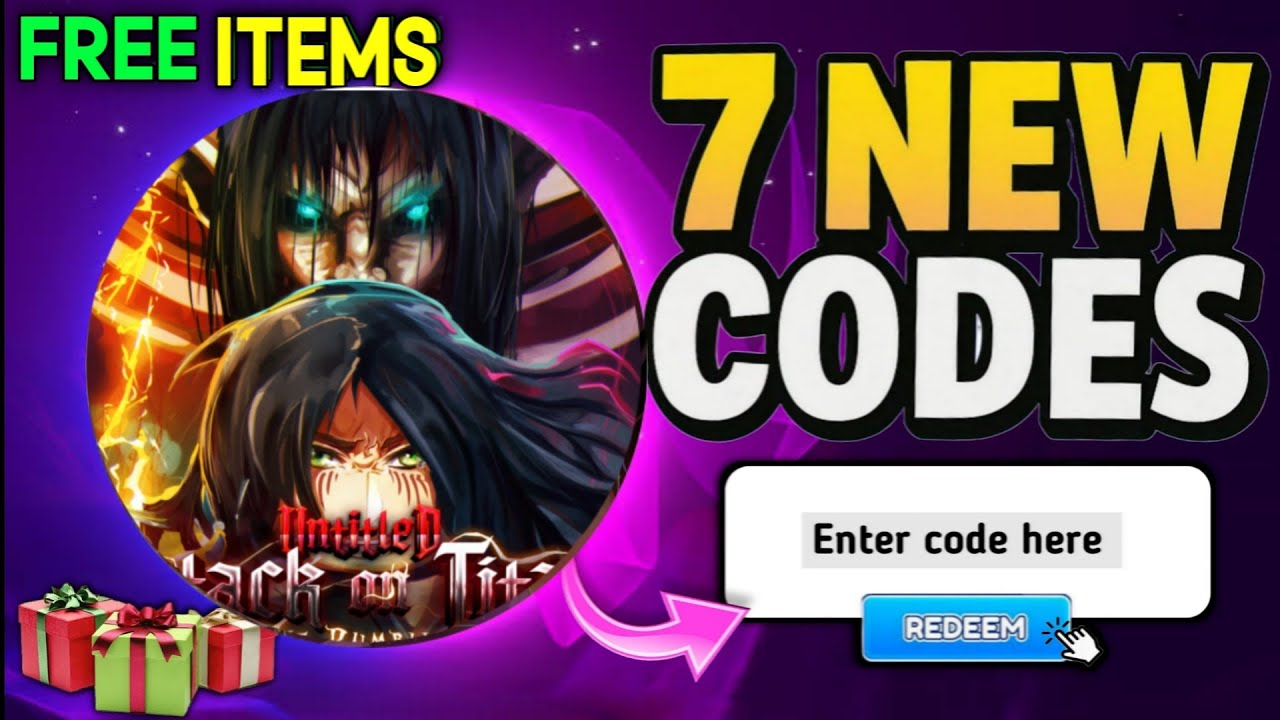 *SECRET UPDATE!* | Untitled Attack on Titan CODES 2025 (ROBLOX Untitled Attack On Titan)