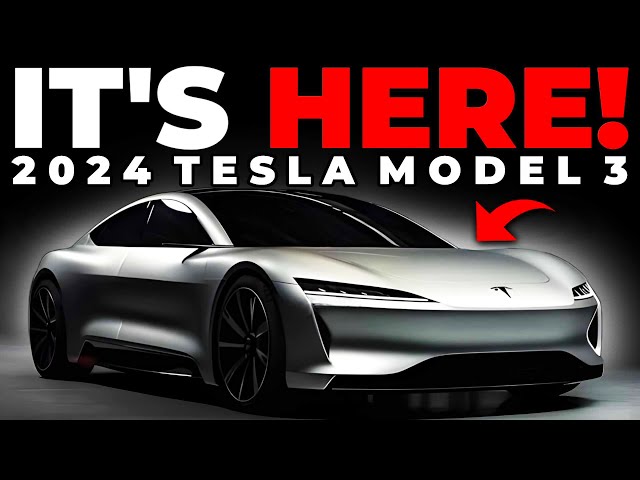 Elon Musk Just OFFICIALLY LAUNCHED An UPGRADED 2024 Tesla Model 3