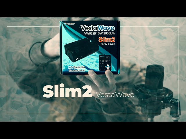 小型水槽に最適ボルクスジャパン VestaWave SLIM2 - YouTube