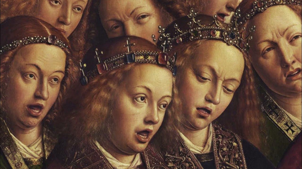 хуберт ван эйк картины. картины яна ван эйка. художник хуберт ван эйк. братья ян ван эйки. гентский алтарь благовещение.