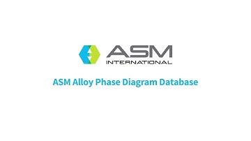 The Alloy Phase Diagram Database™ - Walk-Through