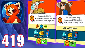 Dynamons World - Gameplay Walkthrough Part 419 - CHALLENGE CAVE: BOSS QUEST 9-10 (iOS, Android)