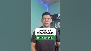 cómo congelar encabezados en excel #excel #tips #ordenador #windows #exceltips #pc