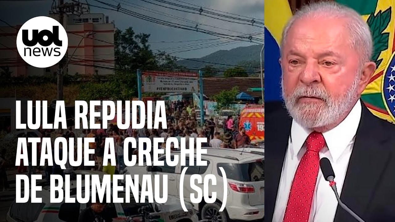 Lula manda mensagem às famílias das vítimas do ataque em creche de