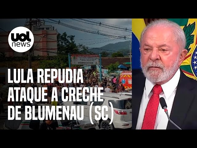 Lula se solidariza à vítimas de ataque em Blumenau – PT – DF