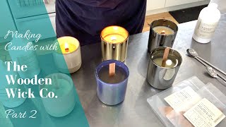 Making Candles with The Wooden Wick Co