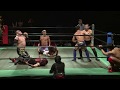 橋本友彦&KAZUMA SAKAMOTO&レイパロマ&阿部史典 VS 美月凛音&仲川翔大&佐藤恵一&竹田光珠