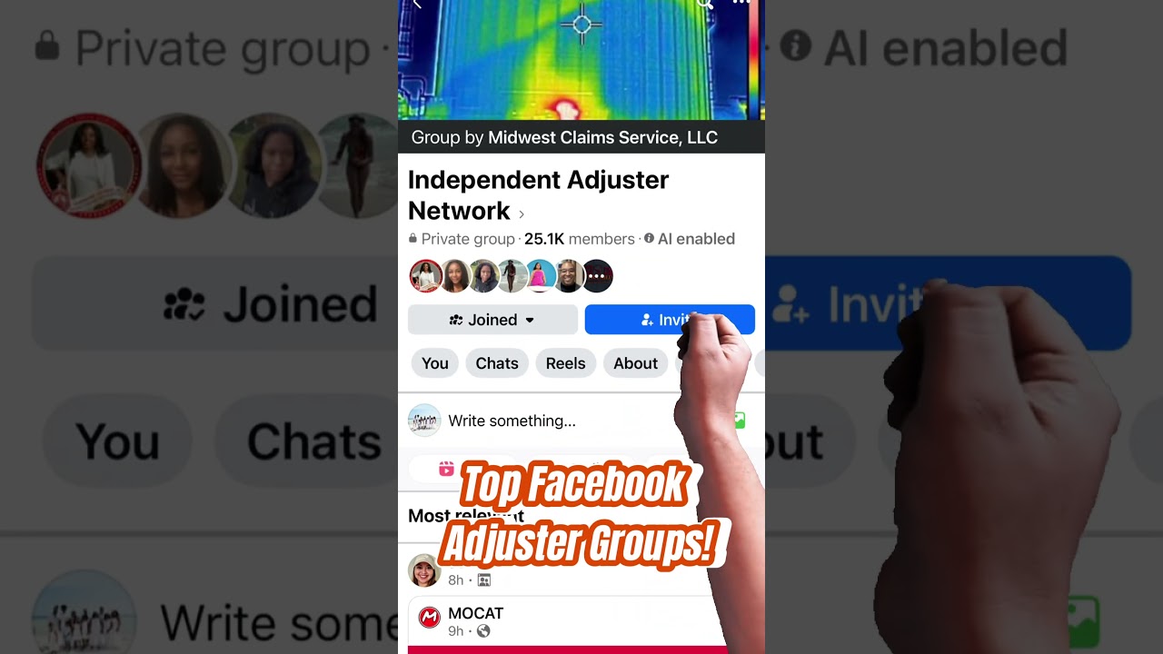 Top Facebook Adjuster Groups!