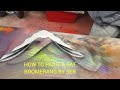 How to paint a bat boomerang by seb