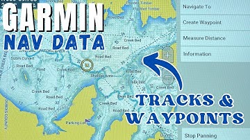 Garmin Depth Finders: Creating, Editing & Deleting NAV DATA!