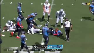 Every Derek Carr Interception from the 2022-23 NFL season