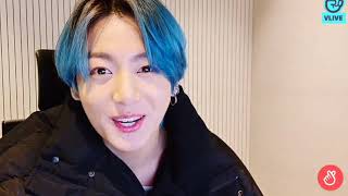 JUNGKOOK VLIVE 022721 | JUNGKOOK NEW HAIR COLOR