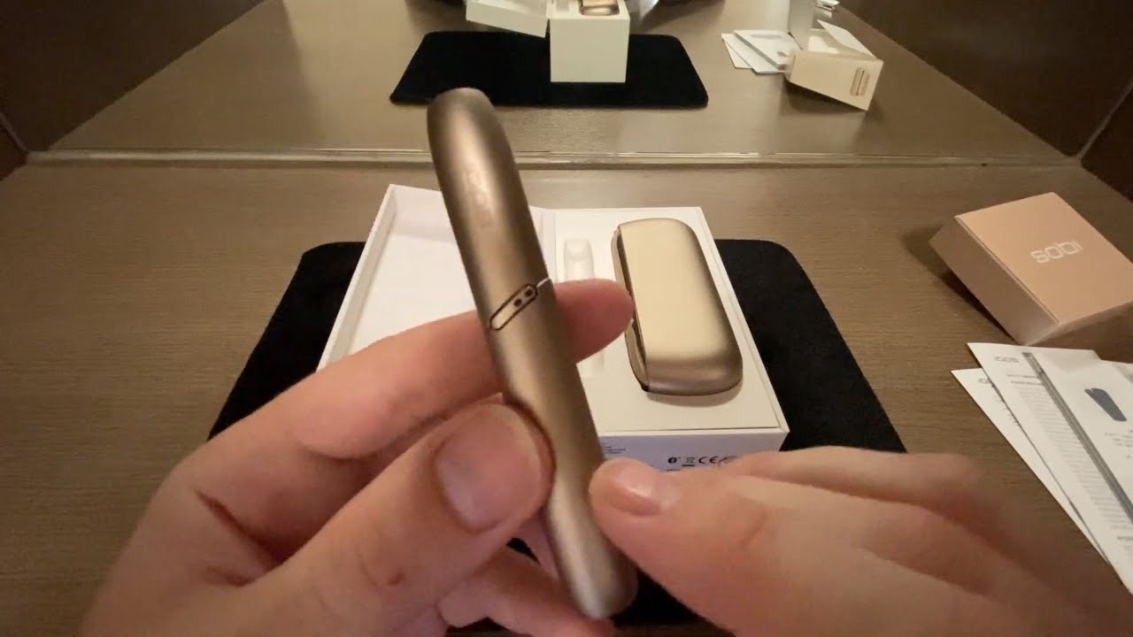 IQOS 3.0 Duo in gold - Unboxing and first look at the latest device from Philip  Morris ENGLISH 