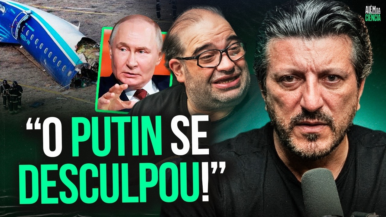 O QUE HOUVE COM O AVIÃO DA EMBRAER ATINGIDO POR 2 MÍSSEIS DE GUERRA? (Sérgio Sacani e Lito Sousa)