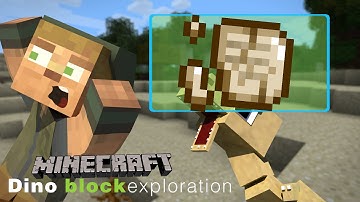 Minecraft Dinosaur Mod Block Exploration: Relic Scrap