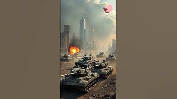 🔥 Tank Invasion in the City! Epic War Scene Unleashed 🚀💥