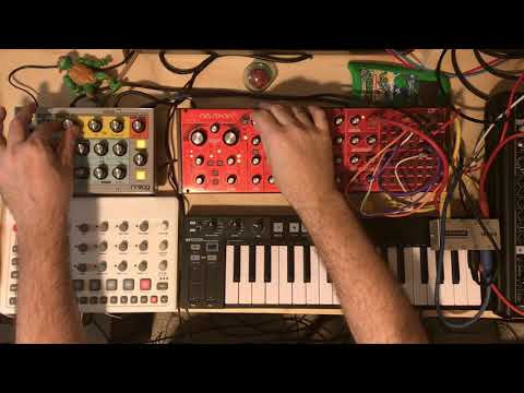 Triumph is So Clear - Behringer Neutron, Elektron Model:Samples, Moog Sirin, Arturia Keystep