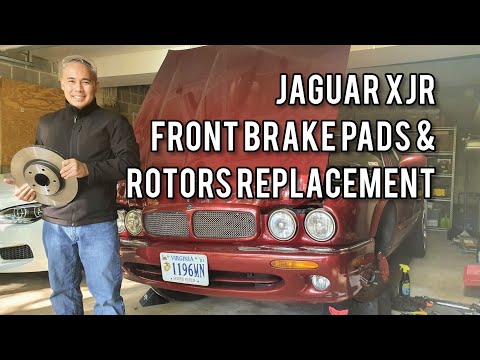 Jaguar XJR, XK8, XJ8, XJ Vanden Plas X308 – How to Change/Replace Front Brake Pads and Rotors