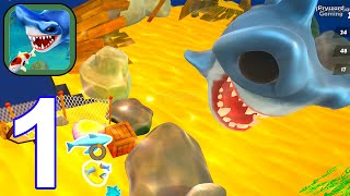 Ocean Predator - Gameplay Walkthrough Part 1 Save The Fish, Ocean Survival (iOS, Android Gameplay)