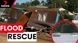 NSW cops major rain event causing hundreds of rescues | 7 News Australia