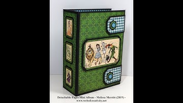 Detachable Pages Mini Album (Video Tutorial)