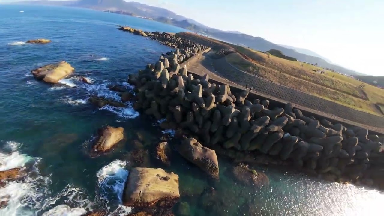 潮境公園隨意空拍漫遊