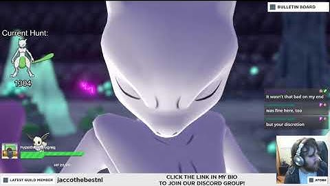 SHINY MEWTWO AFTER 1,304 ENCOUNTERS IN POKEMON LET
