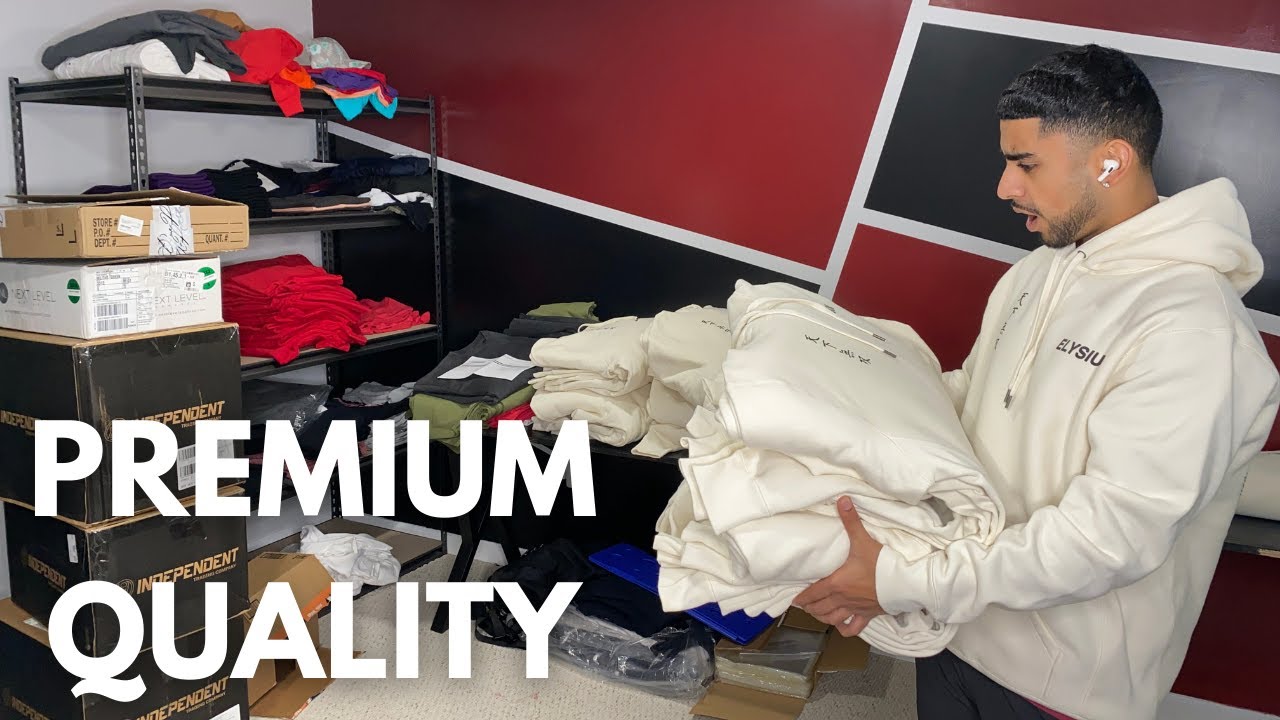 SCREEN PRINTING Premium Quality Heavyweight HOODIES From Home! - YouTube