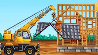 Little Builders Games - Trucks, Cranes, Digger - New Fun Construction GamePlay screenshot 4