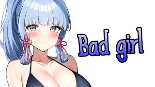 [Nightcore] - Bad Girl //@Daya || Lyrics