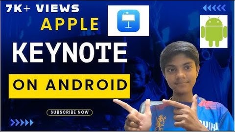 APPLE KEYNOTE IN ANDROID!!!!🍎👨‍💻
