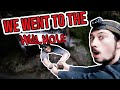 We explored the CLAUSTROPHOBIC HELL HOLE